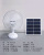Cross-Border Foreign Trade Solar Fan Outdoor Household Strong Wind Power Can Be Inserted and Charged 16 12-Inch Mute Floor Fan