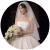 European and American Bride Veil Wedding Dress Veil Double-Layer Edging Puffy Yarn Band Hair Comb Veil Double-Layer V97