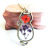 Natural Dried Flower Handmade Epoxy Cute Kitty Retro Necklace Necklace Simple Children's Accessories