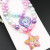 Cartoon Paw Patrol Girls' Necklace Chain Bracelet Sweater Chain Children's Christmas and New Year Gift Set