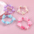 Children's Flower Bow Bracelet Acrylic Princess Series Pink Bracelet Children's Factory Supply Wholesale