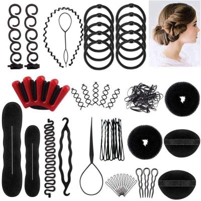 25PCs Hairstyle Set Hair Accessories Set Updo Tools Tress Device Hair Band Set Manufacturer Hair Tools