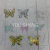 Korean Style Colorful Creative Butterfly Journal Decoration Supplies