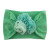 Soft Nylon Hair Band Chiffon Flower Wide Headband Fashion Children's Combination Headdress in Stock Direct Selling