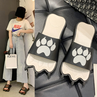 2021 Hand-Shaped Brush Slippers Women's Summer Home Bathroom Bath Korean Cartoon Couple Outdoor Parent-Child Boys and Girls Sandals