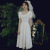 Bridal Wedding Veil Wedding Dress Butterfly Satin Yarn Photo Trip Shoot Three Layers Modeling Yarn 9965