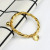 Ornament Fashion New European and American Style Jewelry Plated 18K Gold Bracelet Bell Children's Bracelet Ccm315