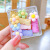 New Children's Baby Fabric All-Inclusive Small Hairclip Does Not Hurt Hair Cute Color Sweet Flowers Love Duckbill Clip