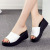 Summer Outdoor Women's Slippers Non-Slip Muffin Flat Flip-Flops Fashion Casual Wedge Slippers Women