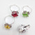 Alloy Open Colorful Multi-Style Fashion Ornament Love Cartoon Children 'S Ring Boxed