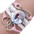 Frozen Two Princess Elsa Elsa Time Stone Multi-Layer Bracelet Children Cartoon Pink Braided Bracelet