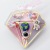 Diamond Children's Ring Box Girls' Changeable Ice Cream Acrylic Cartoon Cute Flowers Adjustable Ring