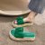 Women's Thick-Soled Flip-Flops, Retro Ins Niche Slippers for Spring and Summer New Fashionable