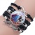 Frozen Two Princess Elsa Elsa Time Stone Multi-Layer Bracelet Children Cartoon Pink Braided Bracelet