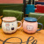 Creative Ceramic Mug Female Home with Cover Spoon Good-looking Ins Style Couple Cute Office Drinking Cup