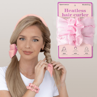 Amazon Cross-Border Sports Lazy No Heat Hair Curler Sponge Sleep Hair Curls Artifact Factory Wholesale