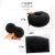 Hobun Black Bobhaircut Hair Band 30G Nylon Hair Ring Bun Donut Styling Tools Wholesale