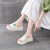 Women's Ins Fashionable Summer New Versatile Fashion Soft Bottom Non-Slip Outdoor Wear Slippers