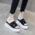 Platform Slippers Women's Outdoor Wear Mesh Hollow Breathable Sandals Casual Fashion Women's Platform Semi-Slipper Sandals Korean Style