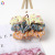 Qiyue New Spring and Summer Style Simple Fabric Chiffon Large Intestine Fresh Style Set Sausage Ring Set C145
