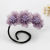 Bun Hair Band Spring and Summer New Mesh Three Flowers Bun Hair Band Simple Flowers All-Match Plate