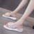 Women's Outdoor Sandals Fashion New Summer Thick Bottom Beach Flower Slippers