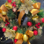 Factory Direct Sales Christmas Garland Decorations Showcase Tool Christmas Mall Layout Christmas Wreath
