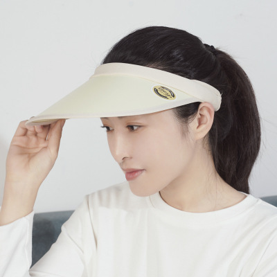 Korean UV Air Top Sun Protection Hat Anti-UV Sun Hat Hat Female Sun Hat Baseball Cap Peaked Cap the Same Style with Wanwan