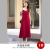 Strap Dress Spring and Summer New Mid-Length Business Women's Clothing Fashion Elegant Bottoming Shirt Slim Slimming Mid-Length