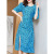 Silk Dress for Women Spring and Summer New High-End Temperament Floral High-Grade Mulberry Silk Long Dress