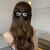 Super Fairy Organza Big Bow Flower Back Hair Clip Korean Sweet Fresh Internet Celebrity 2022 Net New