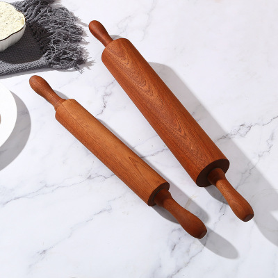 Factory Direct Supply Ebony Activity Rolling Pin Household Dumpling Wrapper Special Roller Rolling Pin Baking Rolling Pins Rolling Pin Wooden Stick