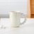 INS Korean Bloggers Same Style Sugar Gourd Handle Ceramic Mug Coffee Cup Pearlescent Fairy Bubble Cup