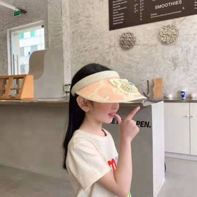 Wholesale Children's Sun Hat UV Shade Air Top Cap with Fan UV Protection Big Brim Sun Hat Outdoor Travel