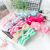 Europe and America Cross Border Coral Fleece Headband Bow Plush Hair Band Cute Solid Color Washing Face Hair Band Female Hair Accessories