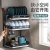 Storage Rack Bowl Rack Wall-Mounted Free Punch Wall Drying Bowls and Dishes Dish Draining Rack Tableware Storage Box