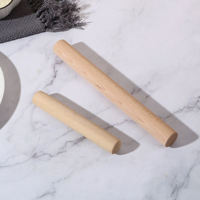 Household Theaceae Rolling Pin Solid Wood Large and Small Non-Stick Surface Rolling Pin Dumpling Wrapper Special Rolling Pin Wholesale