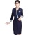 Spring New Korean Style Three-Quarter Sleeve Dress Mid-Length Hotel Receptionist Uniform Beauty Salon Workwear