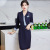 Spring New Korean Style Three-Quarter Sleeve Dress Mid-Length Hotel Receptionist Uniform Beauty Salon Workwear