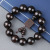 Factory Direct Supply Small Hole Ebony Beads Bracelet Stall Products Scenic Temple Crafts Men and Women Bracelet