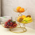 Nordic Metal Wrought Iron 2021 New Internet Celebrity Multi-Layer High Leg Fruit Basin Fruit Plate Fruit Basket Living Room Home Tea Table