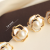 Natural Irregular Fresh Water Pearl Earrings Versatile Korean Style Women's Popular Earrings