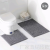 Chenille Plush Carpet Bathroom Two-Piece Floor Mat Bathroom Absorbent Bathroom Non-Slip Chenille Floor Mat