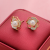 Natural Irregular Fresh Water Pearl Earrings Versatile Korean Style Women's Popular Earrings
