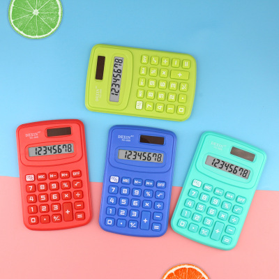 Student Calculator 888 Color Mini-Portable Computer Handheld Calculator Wholesale