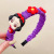 Children's Cute Cartoon Cloth Pleated Headband Hairpin Paradise Series Hair Band Girls Go out Hair Fixer Headband Hair Accessories