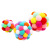 Factory Direct Supply New DIY Plush Cat Toy Colorful Bell Ball Pet Cat Toy Cat Toy Spot