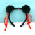 Plush Nezha Headband Magic Boy Born Nezha Bun Hair Ball Headband Super Cute Cute Headwear Scenic Spot Supply