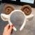 Cartoon Fluffy Hair Band Female Cute Horn Selling Cute Hair Accessories Headband Lamb Wool Lamb Hairpin Hairpin for Hair Washing Girl