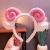 Cartoon Fluffy Hair Band Female Cute Horn Selling Cute Hair Accessories Headband Lamb Wool Lamb Hairpin Hairpin for Hair Washing Girl